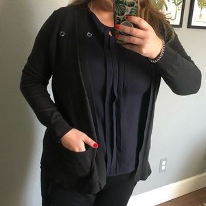 Chase employee attire cardigan w pockets! Large